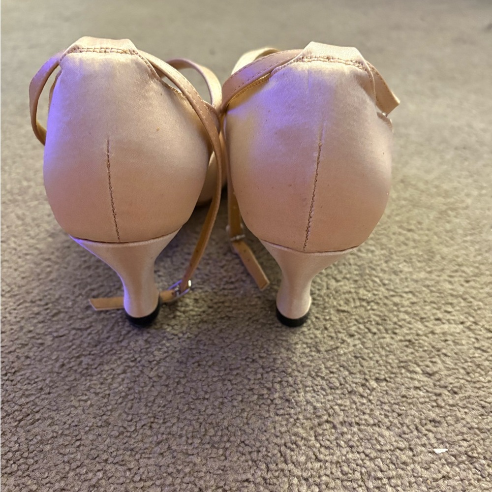 Flamingo Leather Strappy heel size 8.5 - Picture 3 of 4
